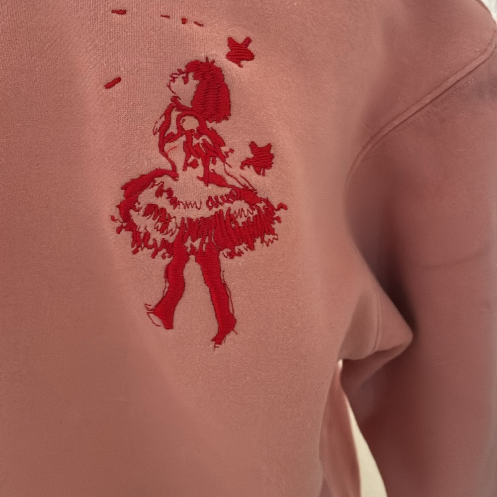 KidSuper Studios Logo Pink Sweatshirt and Sweatpants, with Embroidered Motif - Picture 14 of 16